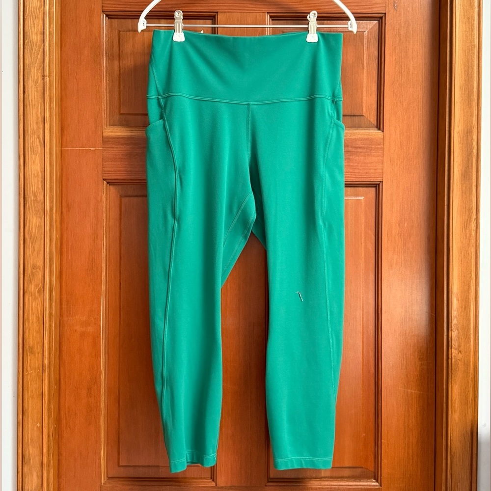 Lululemon Align HR Pant with Pockets 23" Cascade Green Size 12 💚 - Picture 2 of 8